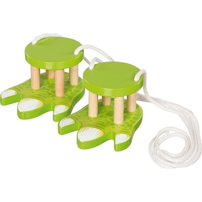 Small Foot chůdy zvířecí nohy zelené