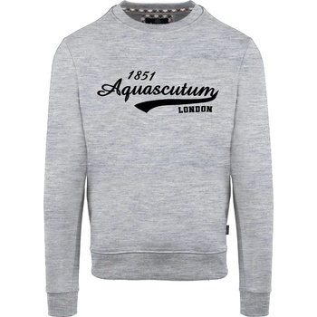 Aquascutum Блуза Aquascutum Men's Roundneck Sweat Crew Sweatshirt - Grey