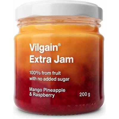 Vilgain Extra džem mango s ananásom a malinami bez pridaného cukru 200 g