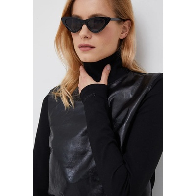 Calvin Klein Блуза Calvin Klein в черно с изчистен дизайн (K20K204542.9BYY)