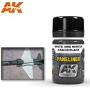 AK Weathering Air Paneliner For White and Winter Camouflage