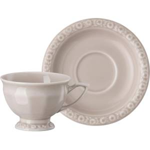 Rosenthal Чаша за еспресо Maria en Vogue Sand с чинийка 80 мл (10430 407168 14722 + 10430 407168 14721)