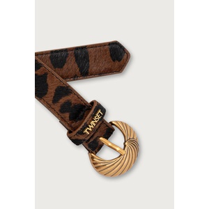 Twinset колан дамски от кожа (262TA4230)