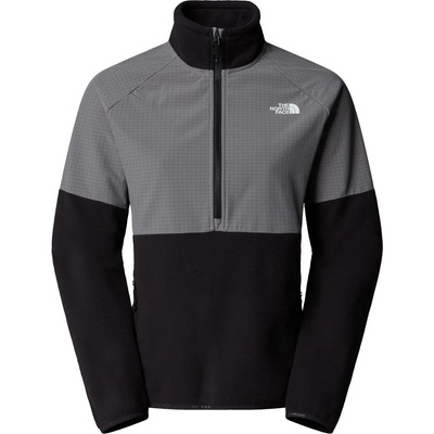 The North Face Дамски поларен пуловер The North Face Women's Glacier Heavyweight 1/2 Zip Jacket Fleece jumper - TNF Black / Smoked Pearl - размер XS (105-6476-0112)