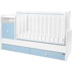 Lorelli Трансформиращо се детско легло Lorelli - Trend Plus, бяло и Baby Blue (10150590039P) - baby