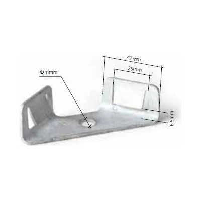 GABION spojka 2D rohová ZN