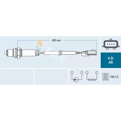 FAE Lambda sonda FAE 75634