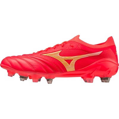 Mizuno Футболни бутонки Mizuno Made In Japan Neo IV Soft Ground Football Boots Adults - Red/Yellow