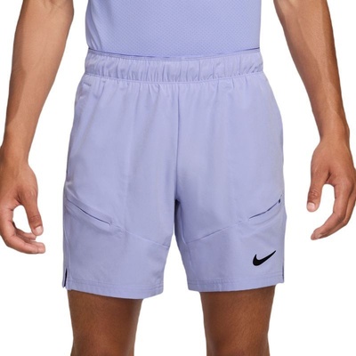 Nike Court Dri-Fit Advantage 7" Tennis Fialový