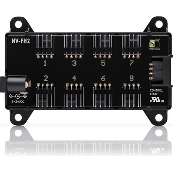 Noctua Контролер за 8 вентилатора Noctua NV-FH2, 5-12V, 3pin/4pin, Черен (NV-FH2)