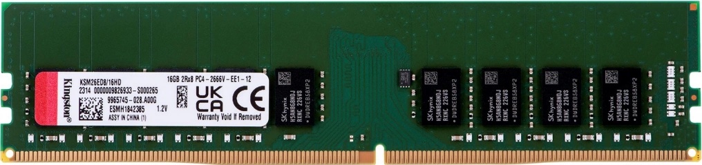 Kingston DDR4 16GB 2666MHz CL19 KSM26SED8/16HD od 1 376 Kč