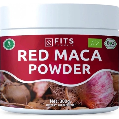 Fits Supplements Bio červená Maca v prášku 300 g