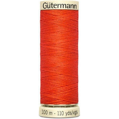 Nit PES Gütermann 100 (100m) - univerzální barva 155 - oranžová