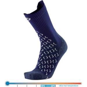 Thermic Високи чорапи Therm-ic, синьо/бяло (T25-5150-001_40)