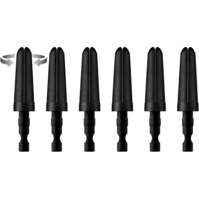 Harrows Carbon 360 - spare tops - Pack 6 - black – Zboží Mobilmania