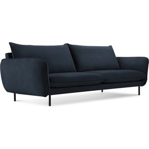 Cosmopolitan Design Тъмносин кадифен диван 200 cm Vienna - Cosmopolitan Design (COS_3S_51_F1_VIENNA4)