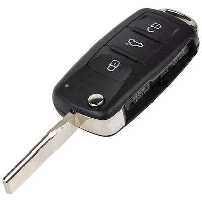 Náhradní klíč pro Škoda, VW, 3tl., 433MHz, 3T0 837 202H, 48VW077 – Zboží Mobilmania