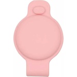 JC Силиконов държач за каишки за домашни любимци за Apple AirTag - JC AirTag Pet Collar Back Clip (розов)