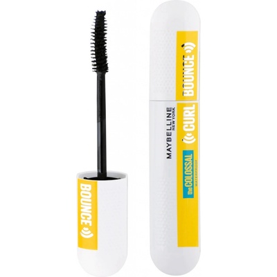 Maybelline The Colossal Curl Bounce špirála na objem a natočenie mihalníc 01 Very Black 10 ml