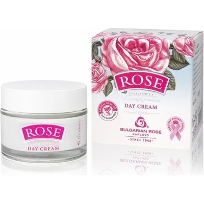 Bulgarian Rose Karlovo Bulgarian Rose Original Day Cream - Дневен крем за лице с натурално розово масло 50мл