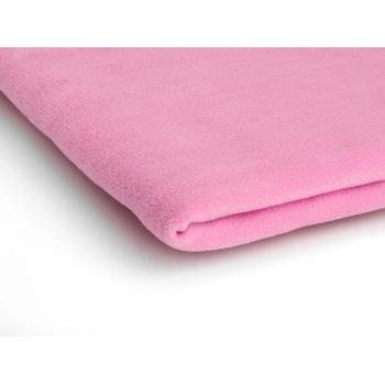 Microfleece farba ružová 20