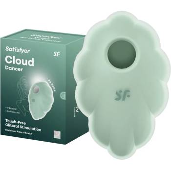 Image 1 of Клитор стимулатор, засмукващ и вибриращ - Cloud Dancer Mint (SATISFY447)