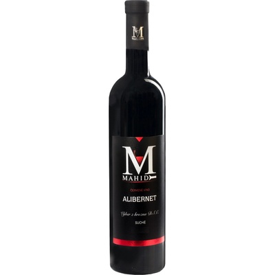 Mahid Alibernet 12,5% 0,75 l (čistá fľaša)