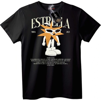 NOONEBRAND Тениска Estrella Музика 2023 - XS, White