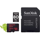 SanDisk microSDXC 128GB Ultra Android UHS-I + adapter SDSQUNC-128G-GN6MA