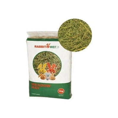 RabbitWeed Seno lúčna 1 kg 40 l