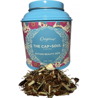 CapSoul ACTION BEAUTY SKIN sypaný bylinný čaj rooibos 80 g