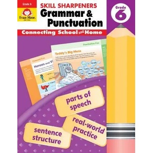 Skill Sharpeners: Grammar & Punctuation, Grade 6 Workbook (ISBN: 9781629388748)
