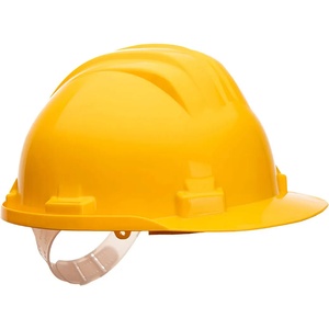 Portwest ps61 / Предпазна работна каска, невентилирана - жълта Регулируема (ps61yer)