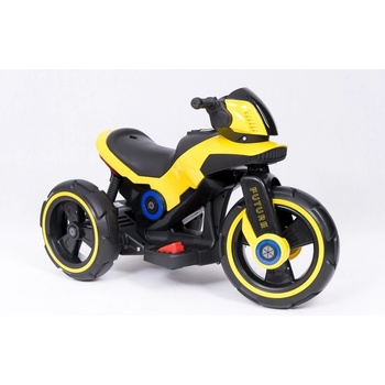 TBK elektrická motorka tříkolová future žlutá