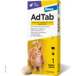 Elanco AdTab 12 мг таблетка срещу бълхи и кърлежи за котки с тегло 0, 5-2 кг