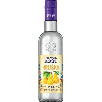Moravský Košt Hruška 38% 0,5 l (holá láhev)