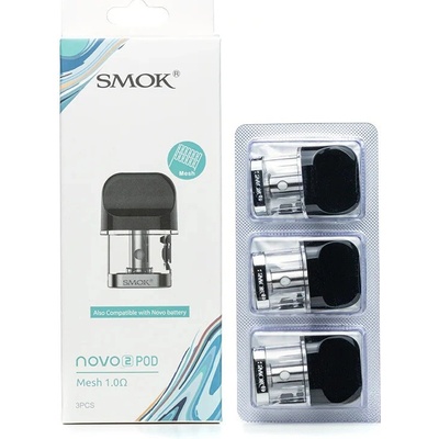 Smok Novo 2 Pod cartridge Mesh 1,0 ohm 3 ks