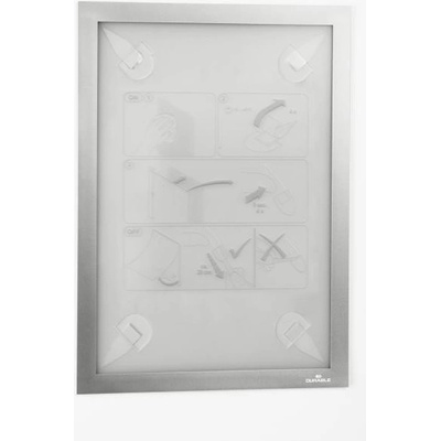Durable Samolepiaci DURAFRAME WALLPAPER A4 strieborný