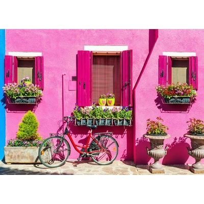 Bluebird Puzzle - Puzzle Burano Island - Italy - 500 piese