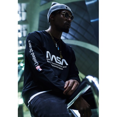 Mister Tee Мъжка блуза Mister Tee NASA в черен цвятUB-MT659-00007 - Черен, размер XS