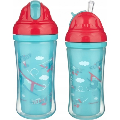 Canpol Babies Sportovní láhev se slámkou Racing 260ml