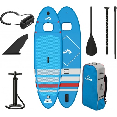 paddleboard CRIVIT SUP Allround Aquaview 10′4″