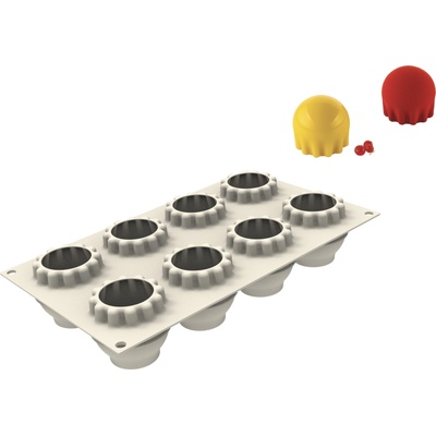 Silikomart Форма за сладки Meduse силиконова (26.439.13.0065)