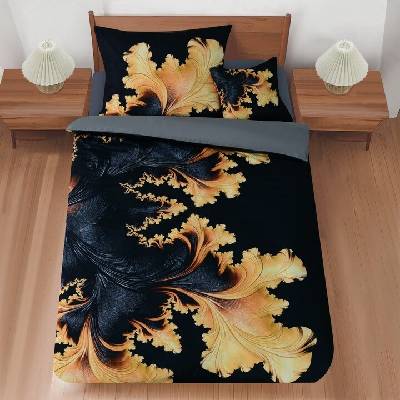 Sconto obliečky HARMONIE čierna 40x40 70x90 140x200
