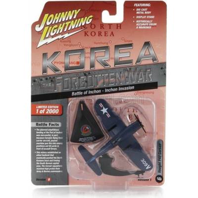 Johnny Lightning Letadlo Vought F4U Corsair Korea 1:64