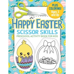 Happy Easter Scissor Skills Preschool Activity Book for Kids | Busy Kid Press (2020)