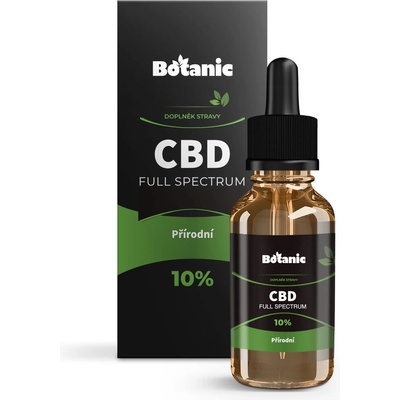 Botanic CBD Full Spektrum olej 10% přírodní 10 ml