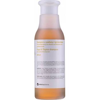 Botanicapharma Šampón proti lupinám na mastné vlasy Šalvia a tymián 250 ml