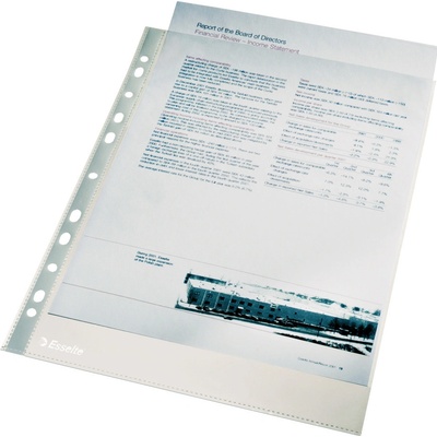 Esselte A4 105 mikronů transparentní 100 ks – Zbozi.Blesk.cz