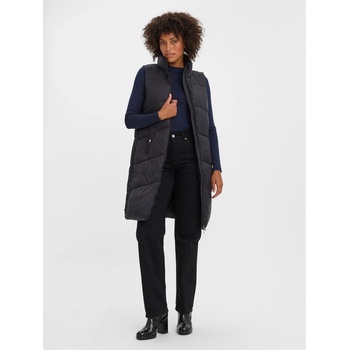 Vero Moda Елек Vero Moda Women's Uppsala Water Resistant Sleeveless Gilet - Black